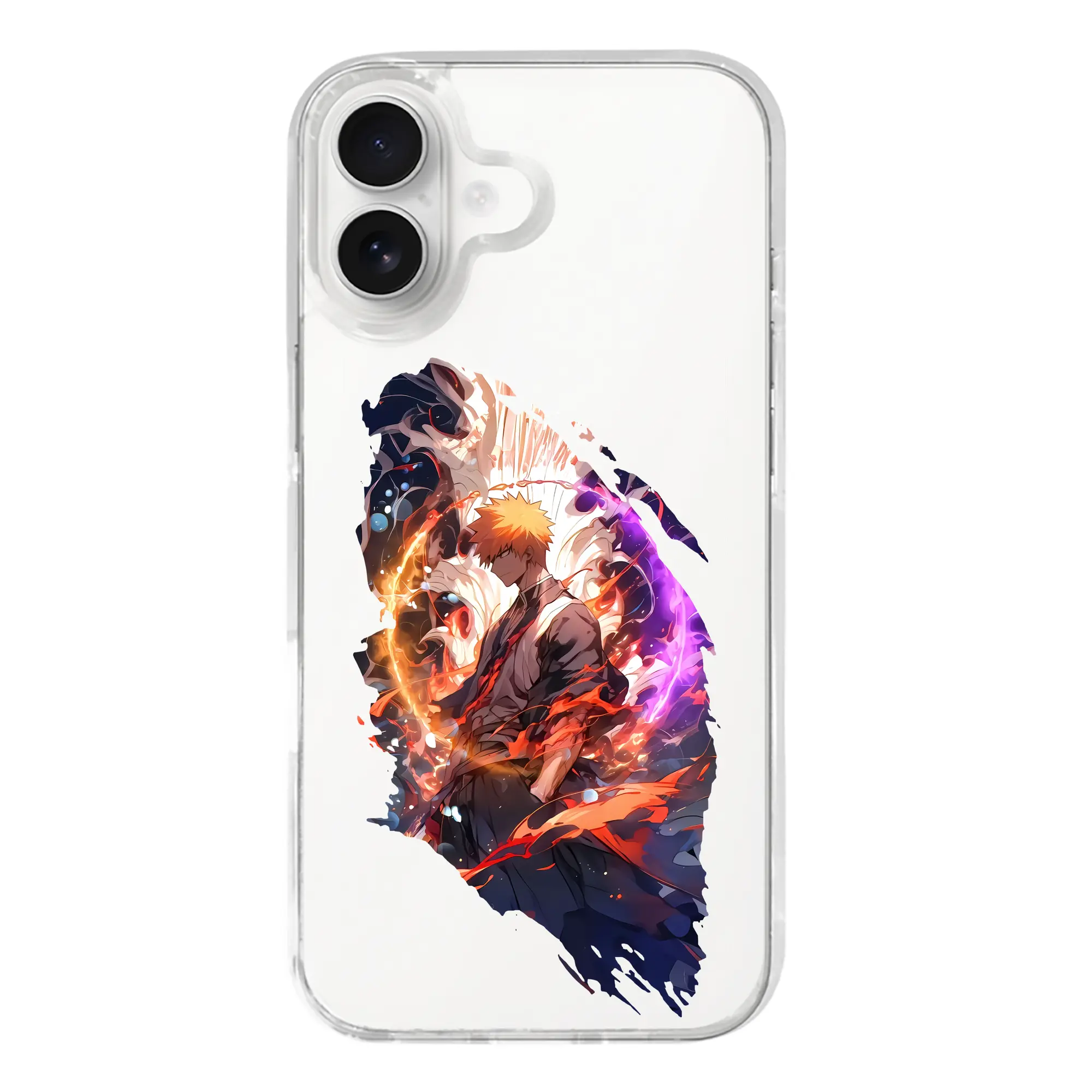 ブリーチ グッズ 黒崎 一護 - iPhone 17シリーズ 透明スマホケース – 薄型・耐衝撃・精密フィット保護カバー